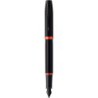 STYLO PLUME IM VIBRANT RING NOIR ET ORANGE