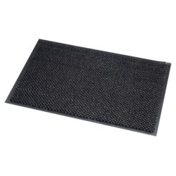 TAPIS 90X150 CM MICROFIBRE INTERIEUR  GRIS  ABSORBANT PASSAGE INTENSE