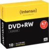 PAQUET DE 10 DVD+RW INTENSO 4,7 GO