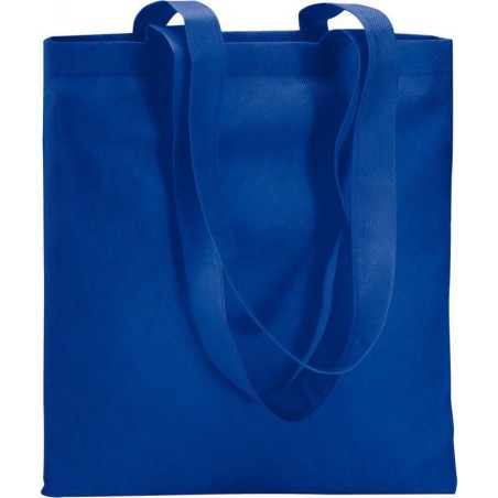 SAC SHOPPING AVEC ANSES BLEU ROI