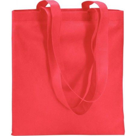 SAC SHOPPING AVEC ANSES ROUGE