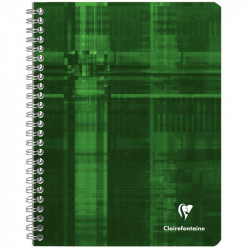 CAHIER SPIRALE 17X22 100P 90G SEYES PEFC CLAREFONTAINE FAB France