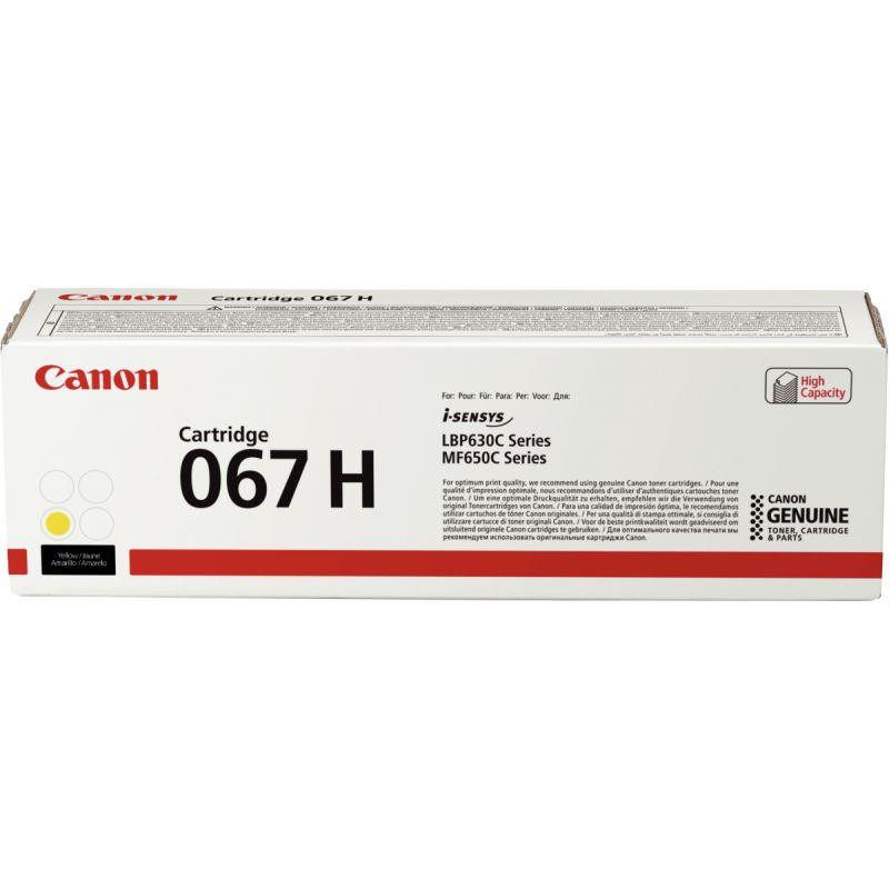 067H JAUNE HC TONER CANON 2350PAGES