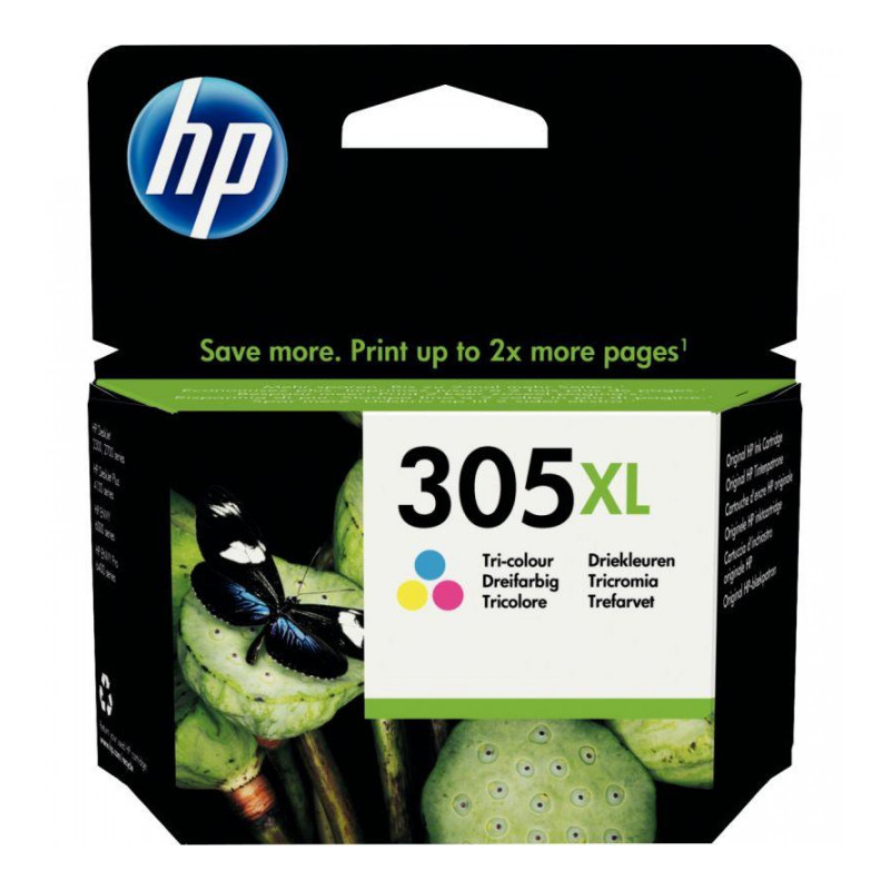 305XL 3YM63AE 3 COUL HP 5ML 200PAGES CART.J.ENC