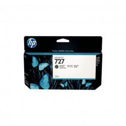 727  CARTOUCHE D'ENCRE À LA MARQUE HP B3P22A, NOIR MAT