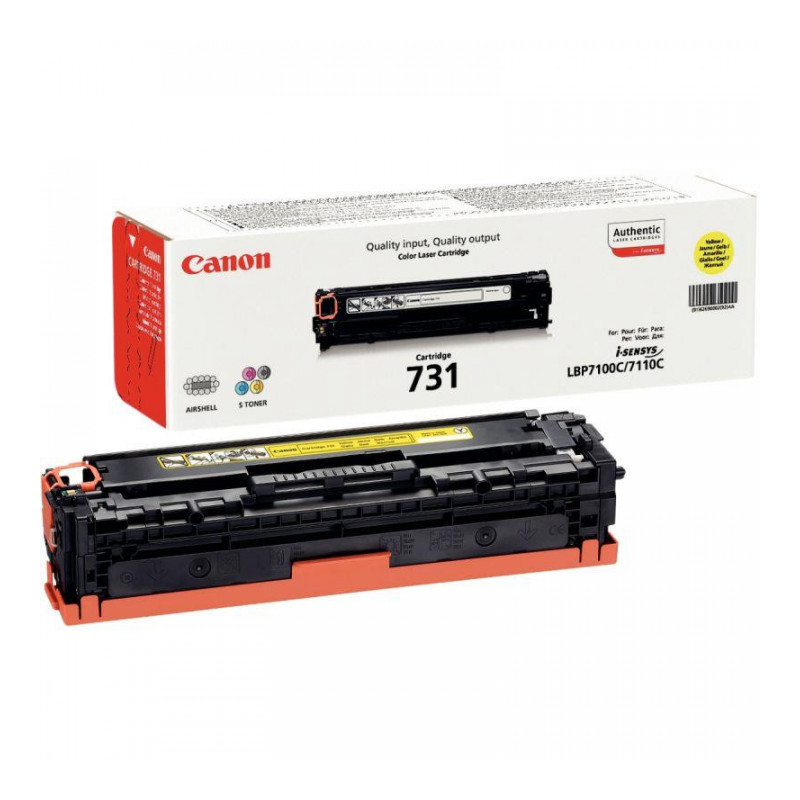 731 JAUNE TONER CANON 1500PAGES