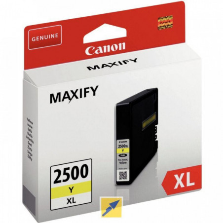 9267B001 /CART P/CANON HAUTE CAPACITE 1500 PAGES PGI-2500XL YELLOW