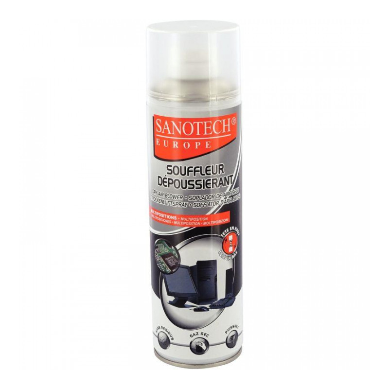 AEROSOL SOUFFLEUR MULTI POSITIONS 300GRS ININFLAMMABLE SANS HFC  ST0025