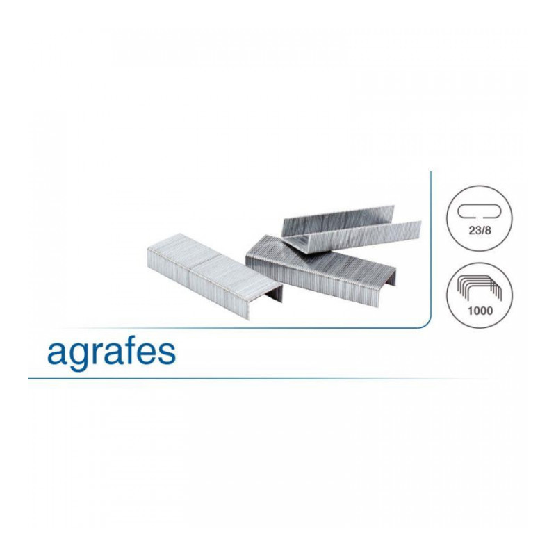 AGRAFES 23/8 BTE 1000