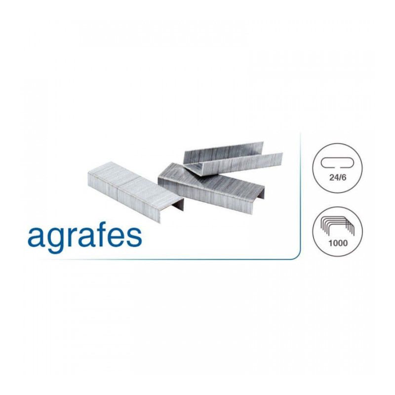 AGRAFES 24/6 BTE 1000