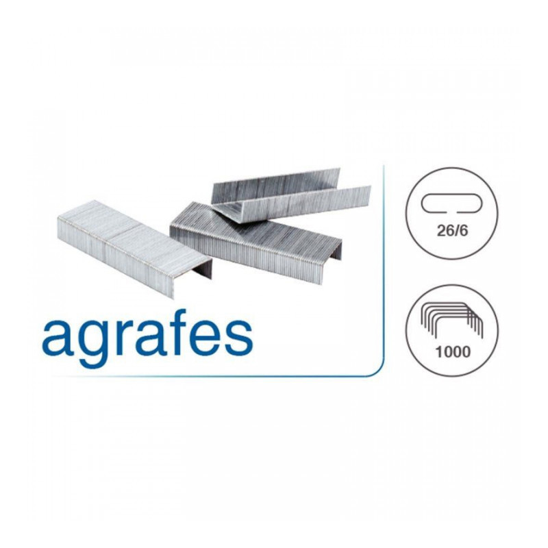 AGRAFES 26/6 20F BTE 1000  8043019