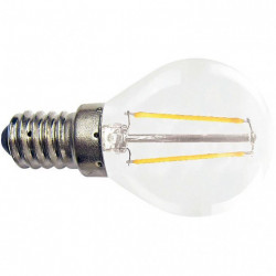 AMPOULE LED SPHÉRIQUE CLAIRE E14 3W