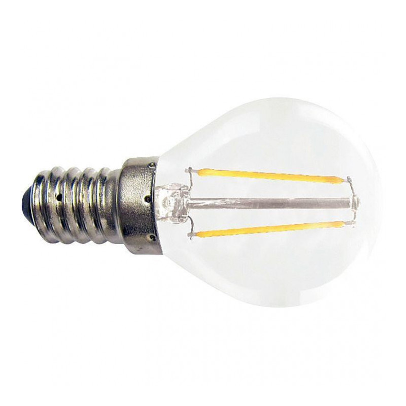 AMPOULE LED SPHÉRIQUE CLAIRE E14 3W