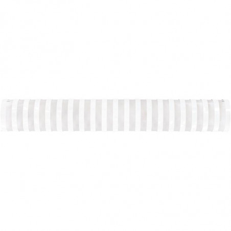 ANNEAUX RELIURE/PEIGNES À RELIER PLASTIQUE OVALES A4 DIAM 45MM BTE DE 50 BLANC