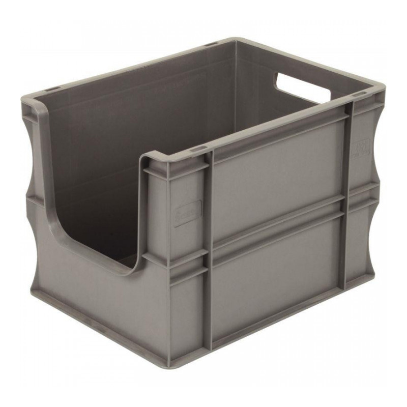 BAC DE RANGEMENT AVEC OUVERTURE GERBABLE 40X30X29CM