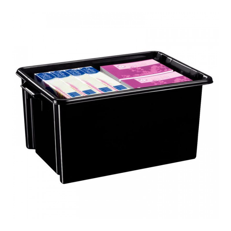 BAC DE RANGEMENT STRATA 48,5 LITRES NOIR