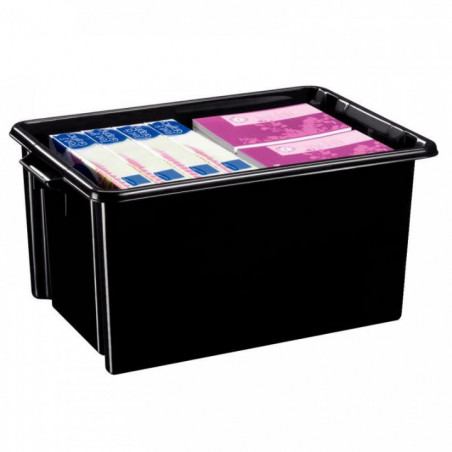 BAC DE RANGEMENT STRATA 48,5 LITRES NOIR