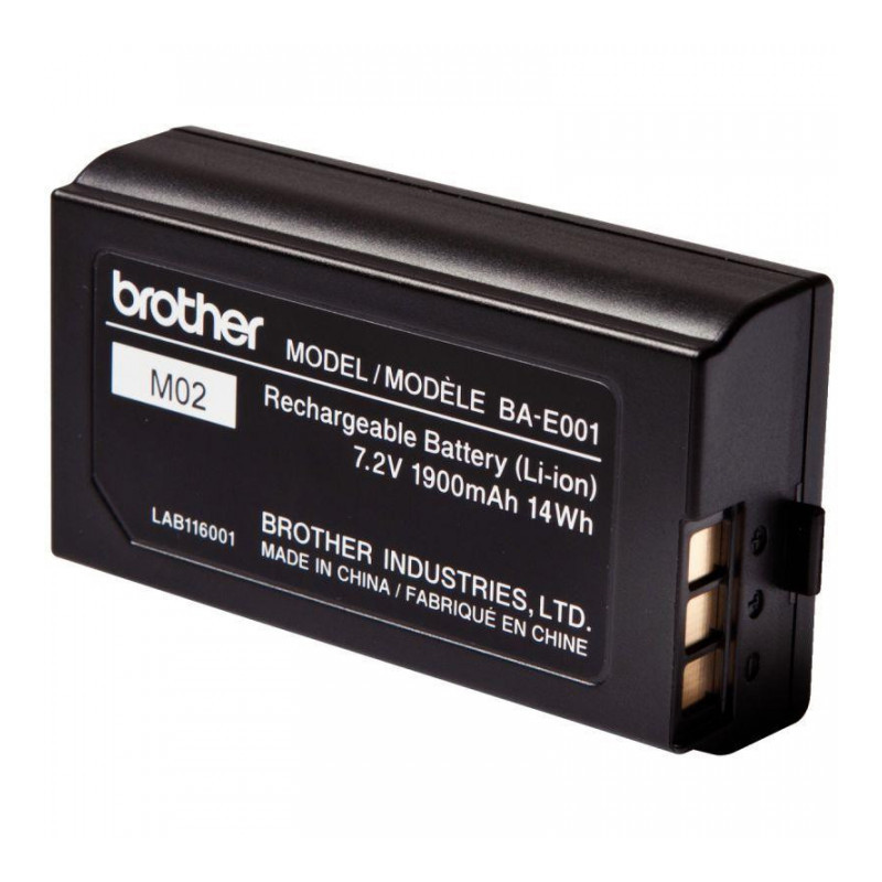 BATTERIE RECHARGEABLE BA-E001 POUR LES TITREUSES BROTHER