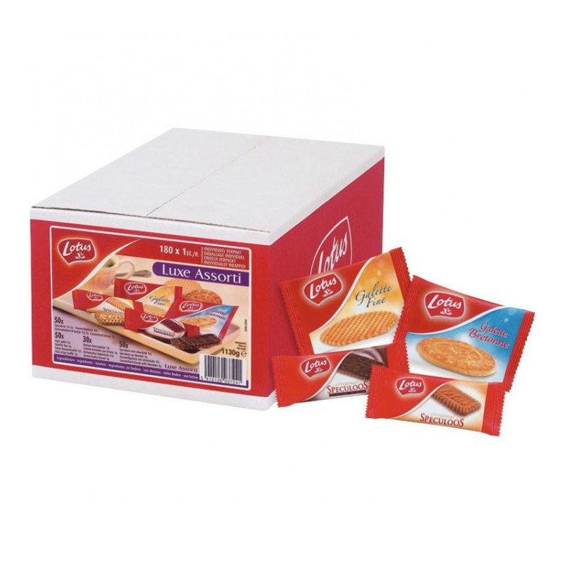 BISCUIT LOTUS LUXE ASSORTIMENT 230PCS 8022629