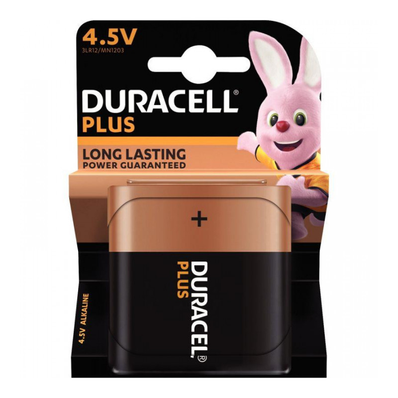 BLISTER DE 1 PILE 4.5V PLUS À LA MARQUE DURACELL 3LR12