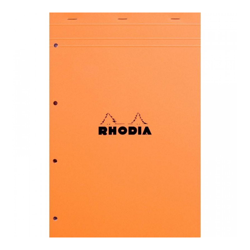 BLOC A4+ 80G 5X5 PERFOREE 24X32  RHODIA PEFC FAB France