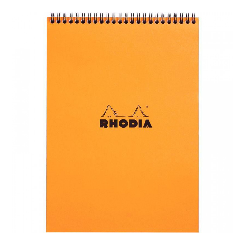 BLOC A4 80G 5X5  SPIRALES N°18  RHODIA   18500C PEFC FAB France