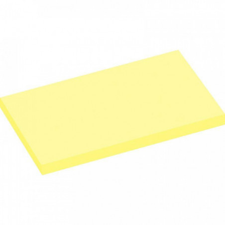 BLOC REPOSITIONNABLE 75X125 JAUNE  *PQT12*ECO JAUNE 5655-01