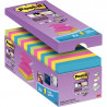 BLOC REPOSITIONNABLE 76X76 COULEUR ASS 90F PQT14 + 2 OFFERTS  Z-NOTE POST-IT SUPER STICKY  PEFC