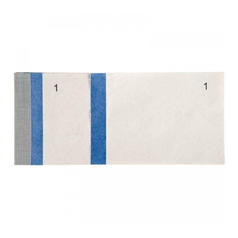 BLOCS VENDEURS 65x135MM BANDE BLEU LOT 10 ELVE 241