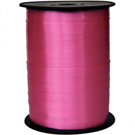 BOBINE BOLDUC EFFET BRILLANT 500M X 7MM COULEUR ROSE