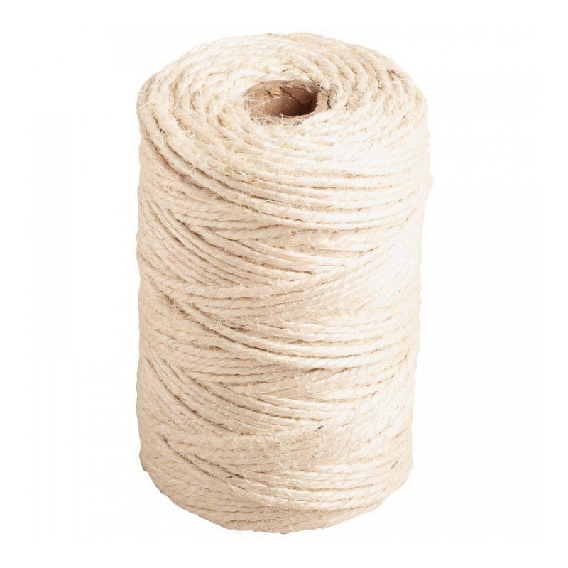 BOBINE DE FICELLE EN SISAL 3MMX200M 1KG