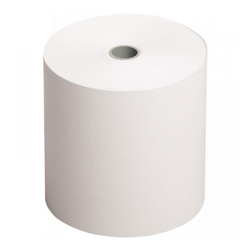 BOBINE PAPIER THERMIQUE 55G 80x60x12 45M PQT 10  EXACOMPTA 43804E