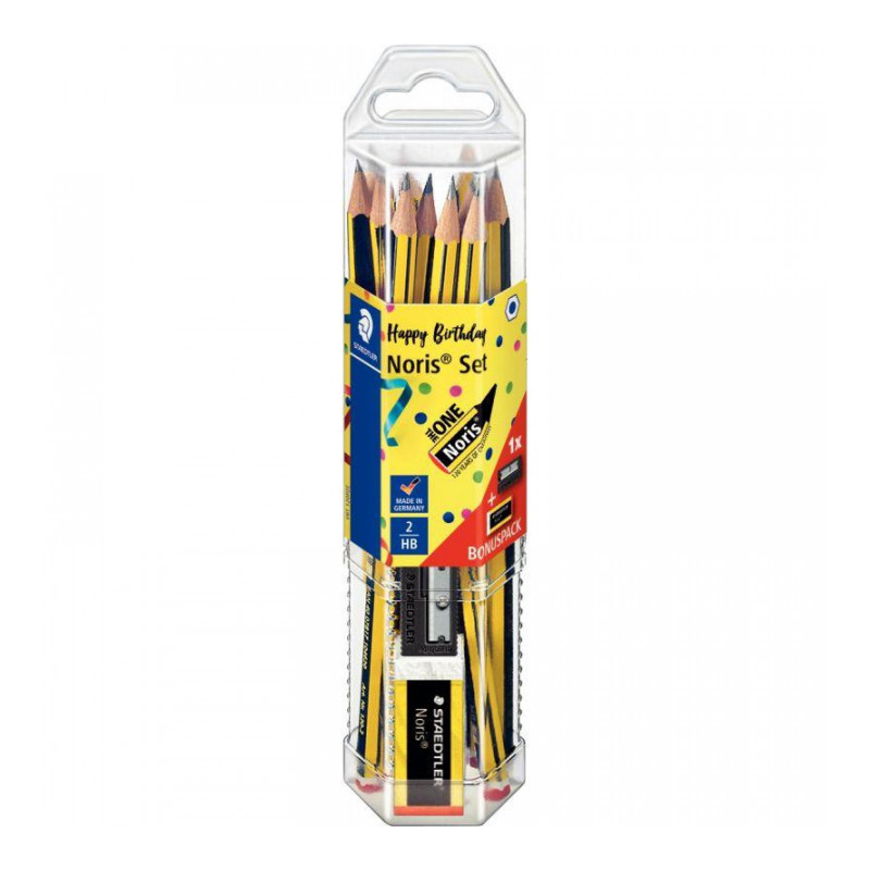 BOÎTE DE 12 CRAYONS GRAPHITE STAEDTLER NORIS 120 HB