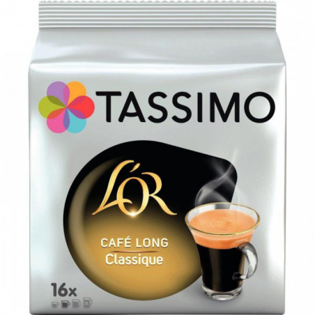 BOÎTE DE 16 T-DISCS CLASSIQUE LONG POUR MACHINE TASSIMO