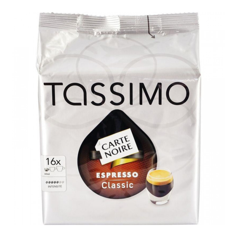 BOÎTE DE 16 T-DISCS EXPRESSO POUR MACHINE TASSIMO