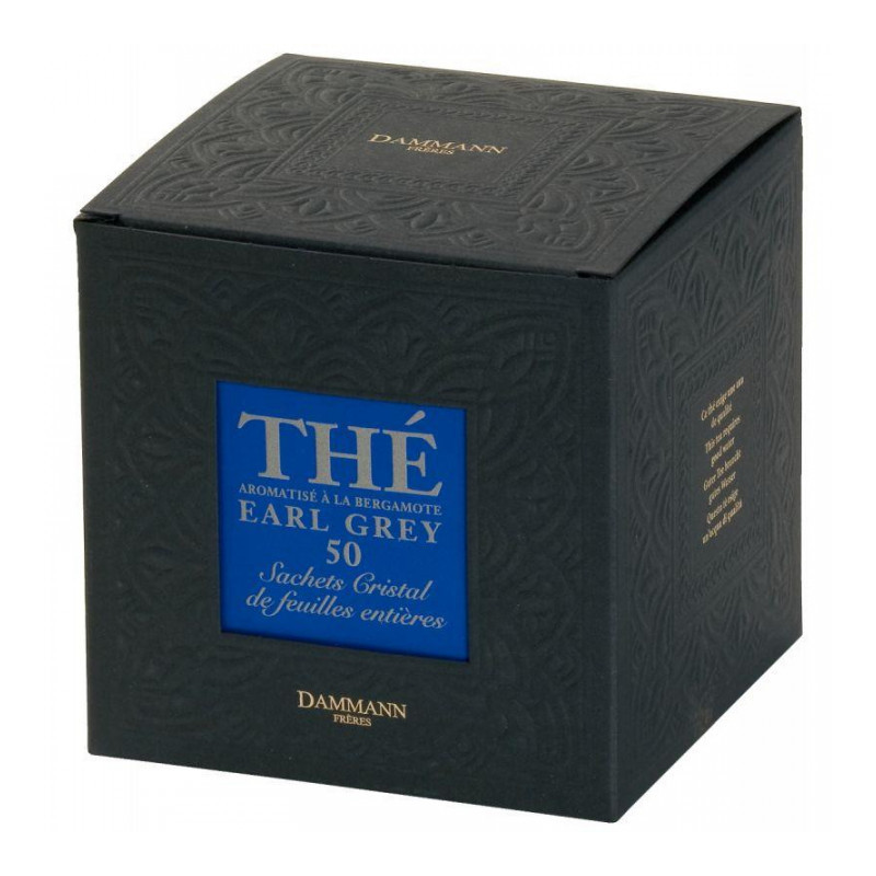 BOÎTE DE 50 SACHETS THÉ EARL GREY DAMMANN