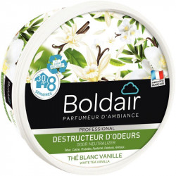 BOITE DE GEL DESTRUCTEUR D''ODEURS THÉ BLANC VANILLE