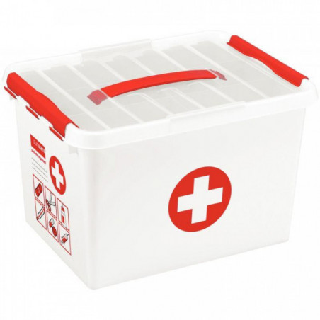 BOÎTE DE PREMIERS SECOURS / PHARMACIE 22L