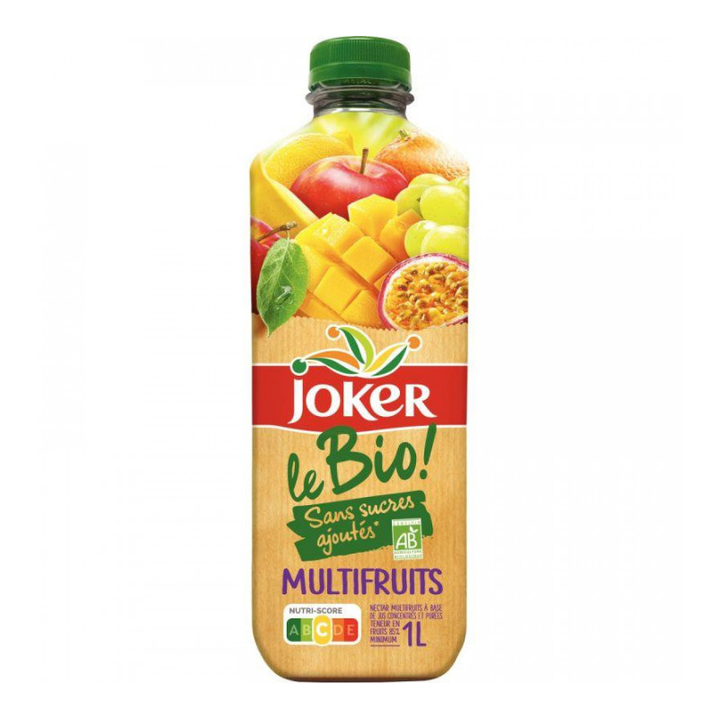 BOUTEILLE NECTAR MULTIFRUITS JOKER BIO 1L