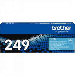 BROTHER TN249C TONER LASER CYAN TRÈS HAUTE CAPACITÉ AUTHENTIQUE