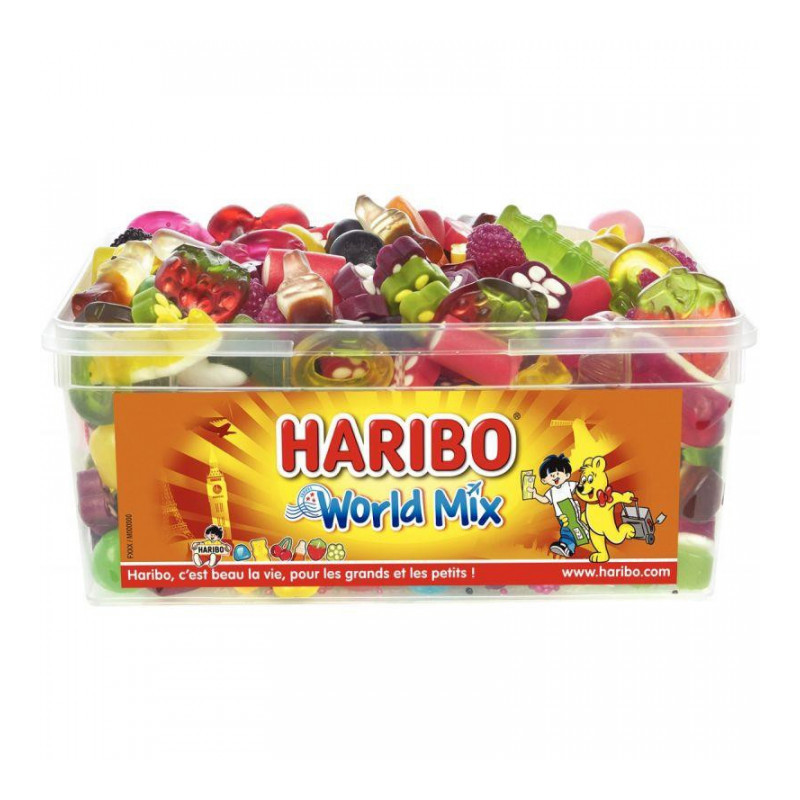 BTE HARIBO WORLD MIX 900GR