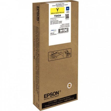 C13T945440 5000P WF-C5xxx Series Ink Cartridge XL Yellow