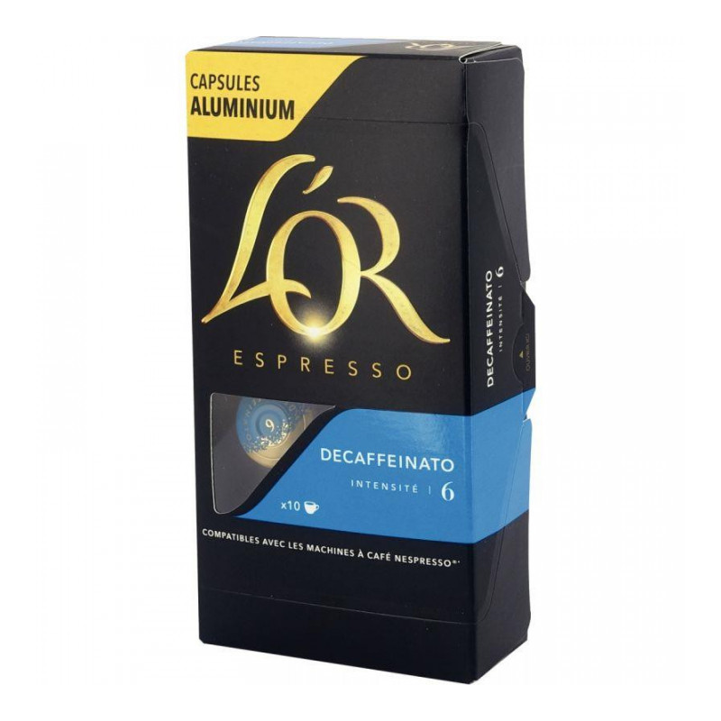 CAFE CAPSULES ALU L'OR EXPRESSO - DECAFFEINATO *PQT10*LAX0590662