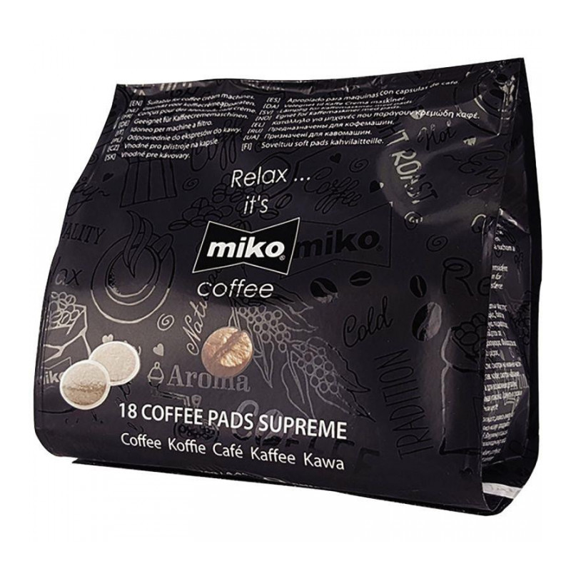 CAFE DOSETTE MIKO SUPREME TYPE SENSEO 100% ARABICA BTE 18 527410