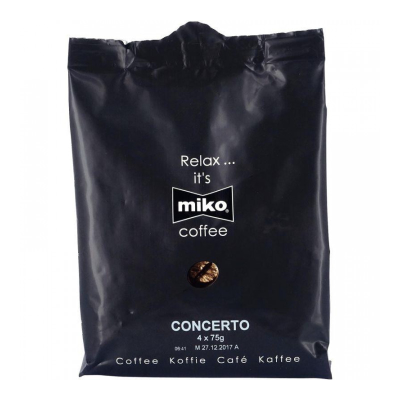 CAFE  FILTRE P/MACHINE MIKO CONCERTO 50% ARABICA 50% ROBUSTA **BTE 48 DOSES pour environ 960 cafés**509331