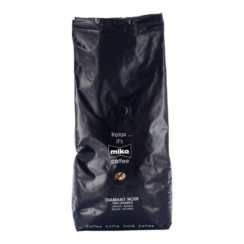 CAFE GRAINS ARABICA MIKO DIAMANT NOIR PQT 1KG 501412