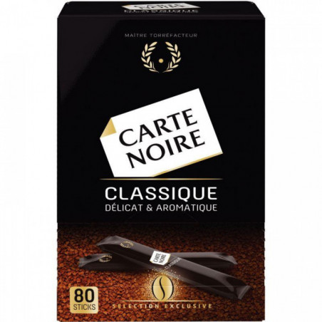 CAFE STICK CARTE NOIRE BTE 80