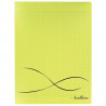 CAHIER PIQUE A4+ 96P SEYES COUV JAUNE PP 24X32 EXCELLENCE PEFC