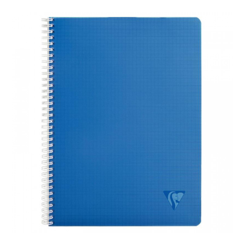 CAHIER SPIRALE A4 100P 5X5 90G LINICOLOR INTENSIVE  CLAIREFONTAINE FAB France