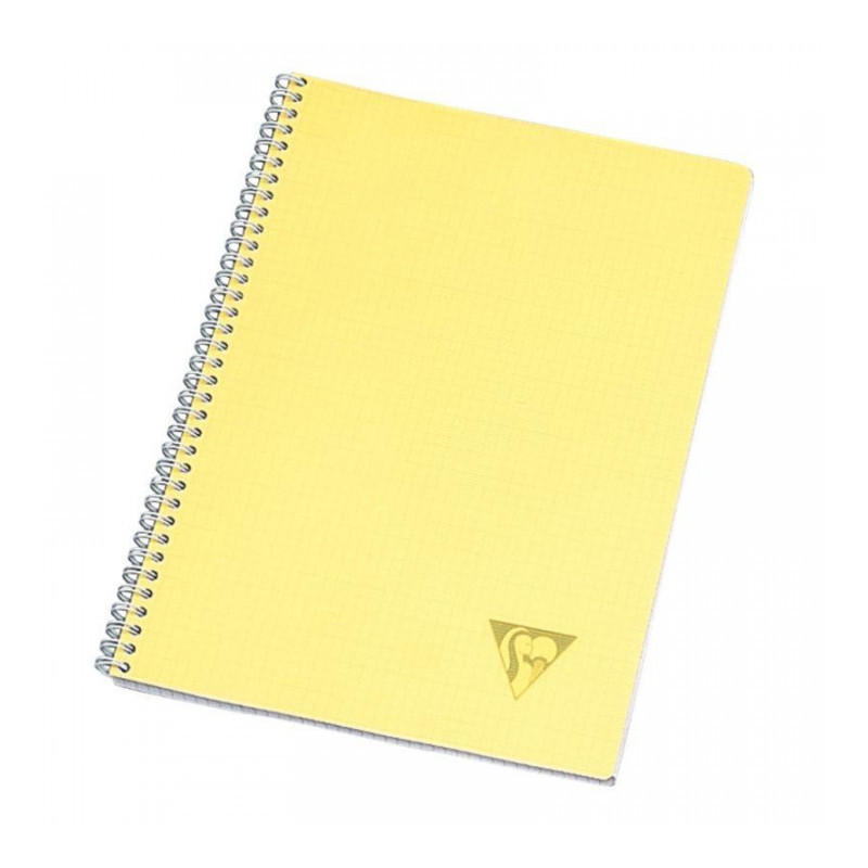 CAHIER SPIRALE A4 100P SEYES 90G  LINICOLOR FRESH CLAIREFONTAINE FAB France